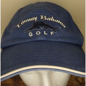 Tommy Bahama Adult Hat Casual Adjustable Fit Baseball Cap Golf Blue